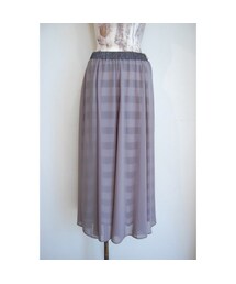 リバーシブルシフォンスカート(スカート)