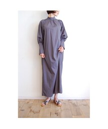 RehersalL | コットンハイネックワンピース(ワンピース)