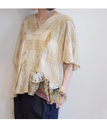 RehersalL | シースルーチェックブラウス(シャツ/ブラウス)