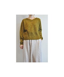 V neck knit(ニット/セーター)