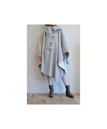 RehersalL | hooded duffle coat (long)(ポンチョ)