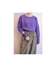 モヘアニットプルオーバー(ニット/セーター)