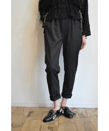 ストライプテーパードパンツ(その他パンツ)