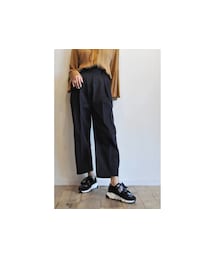 ハイウエストタックパンツ(その他パンツ)