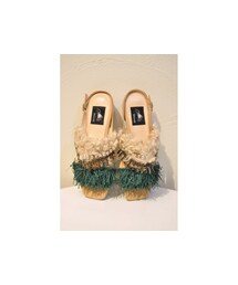 RehersalL | ビーズブレードサンダル(サンダル)