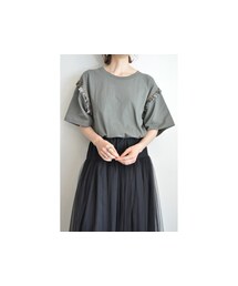 フリンジモチーフTシャツ(Tシャツ/カットソー)