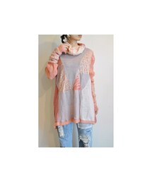 RehersalL | モヘアオフタートルネック(ニット/セーター)