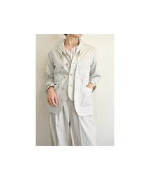 Thomas magpie | ダブルレイヤードジャケット(テーラードジャケット)