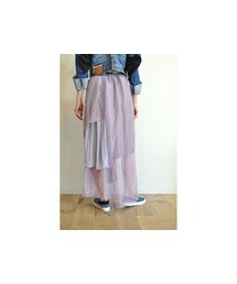 RehersalL | メッシュランダムスカート(スカート)