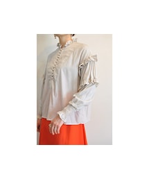 RehersalL | フリルカラーボイルブラウス(シャツ/ブラウス)