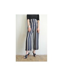 リネンストライプパンツ(その他パンツ)