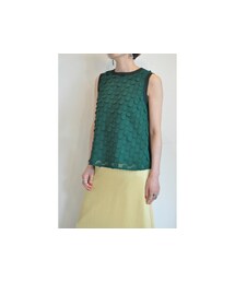 ドットノースリーブブラウス(シャツ/ブラウス)