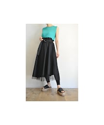 MARECHAL TERRE | チュールレイヤードスカート(スカート)