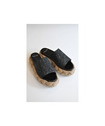 MANA | グリッターサンダル(サンダル)