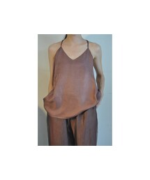 hippiness | キュプラVネックキャミソール(キャミソール)