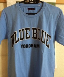 BLUE BLUE | カレッジロゴBB YOKOHAMA(Tシャツ/カットソー)