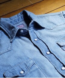 BLUE BLUE | カットオフシャツ(シャツ/ブラウス)