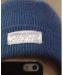H&M | ニット帽もブルー(ニットキャップ/ビーニー)