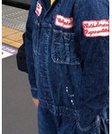 DENIM DUNGAREE(デニムダンガリー)の「オールインワン・サロペット(つなぎ/オールインワン)」