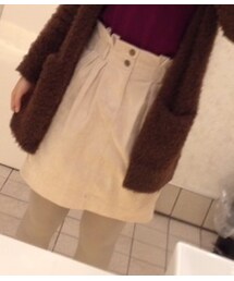 w closet | コーデュロイタイトスカート(スカート)