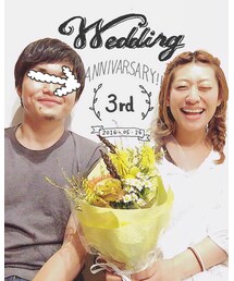 3th wedding anniversary | (その他)