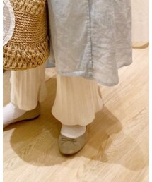 GU | ラウンドバレーシューズ(バレエシューズ)