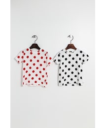 GUAPA | 點點可愛T(Tシャツ/カットソー)