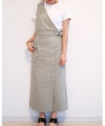 GU | サス付きナローミディスカート(スカート)