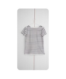 MUJI Labo | 黑白橫間 T(Tシャツ/カットソー)