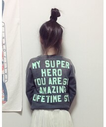 ★後ろ姿。DDのバクプリ可愛すぎ★ | スウェット