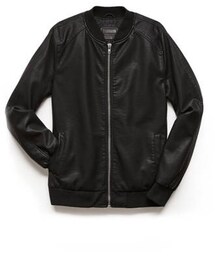 FOREVER 21 | Faux Leather Bomber Jacket(ライダースジャケット)