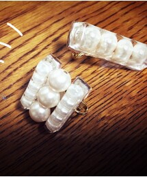 whole | whole パールイヤリング(イヤリング)