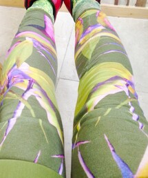 GIVENCHY | 森林柄のレギンス(レギンス/スパッツ)