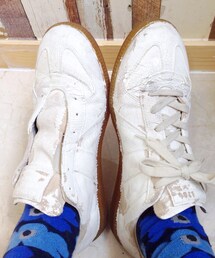 MARTIN MARGIELA | 白ペンキスニーカー(スニーカー)