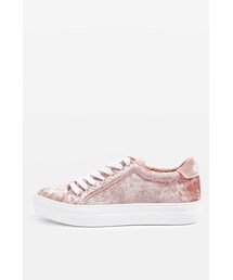 TOPSHOP | CRYSTAL Flatform Lace Up Trainers(スニーカー)
