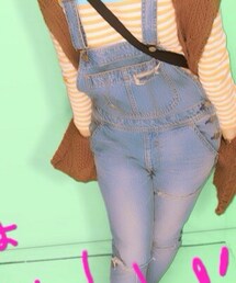 サルエル サロペット unglid(デニムパンツ)