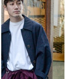 no brand | ステンカラーコート