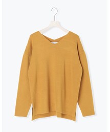 Melan Cleuge | ミラノリブVネックプルオーバー(ニット/セーター)