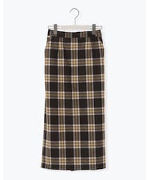 Melan Cleuge | チェックタイトスカート(スカート)