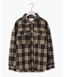 Melan Cleuge | チェックCPOシャツ(シャツ/ブラウス)