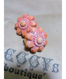 お花イヤリング(イヤリング)