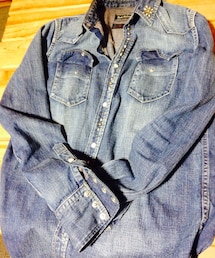 RUDE GALLERY | メタルジャケットのスタッズ仕上げ(シャツ/ブラウス)