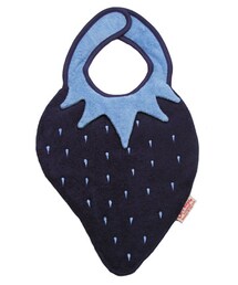 Lara Boyle | ストロベリービブ indigo berry(スタイ/よだれかけ)