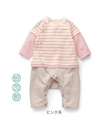 ベルメゾン | セパレート風カエルロンパス(ロンパース)