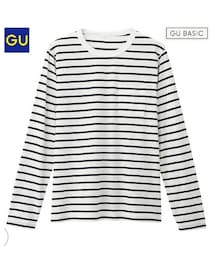 GU | ボーダーT(Tシャツ/カットソー)
