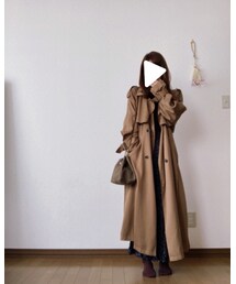 Ungrid | ルーズロングトレンチコート(ジャケット/アウター)