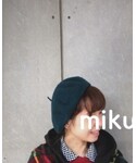 AS KNOW AS PINKY(アズノゥアズピンキー)の「帽子(ハンチング/ベレー帽)」