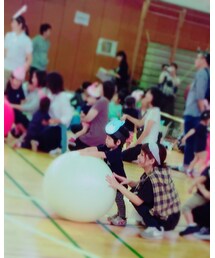 親子で大玉転がし⛹⛹⛹ | その他