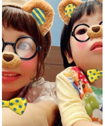 snow親子で半顔🐻 | その他