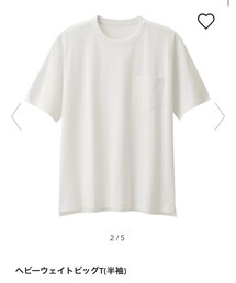 GU | ヘビーウェイトビッグT(半袖)(Tシャツ/カットソー)